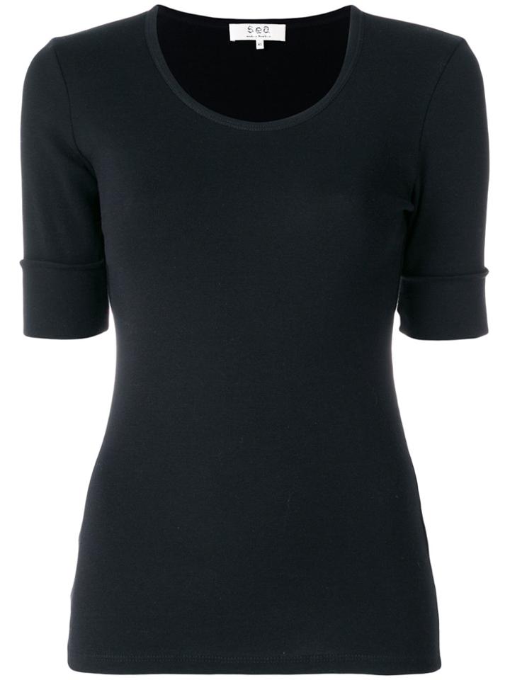 Sea Basic T-shirt - Black