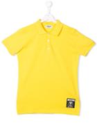 Moschino Kids Basic Polo Shirt - Yellow