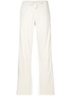 P.a.r.o.s.h. Side-stripe Biker Trousers - White