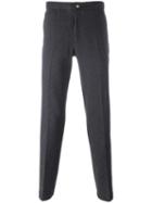 Incotex Skinny Trousers, Men's, Size: 52, Grey, Wool/cotton/polyamide