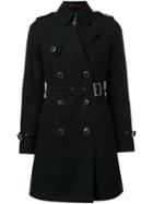 Loveless Trench Coat, Women's, Size: 36, Black, Cotton