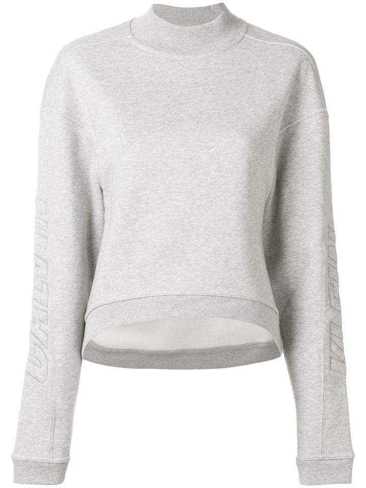 Calvin Klein Plain Sweatshirt - Grey