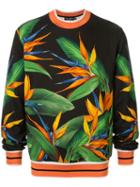 Dolce & Gabbana Leaf Print Sweatshirt - Black