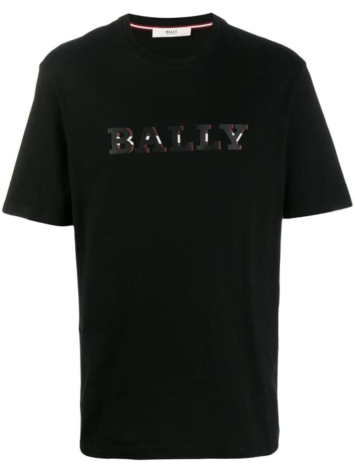 Bally Logo Print T-shirt - Black