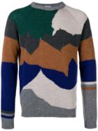 Lanvin Cashmere Mixed Knit Jumper - Grey
