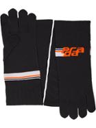Prada Technical Nylon Gloves - Black