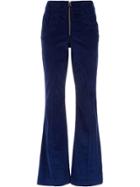 Alcaçuz Comedia Flared Trousers - Blue