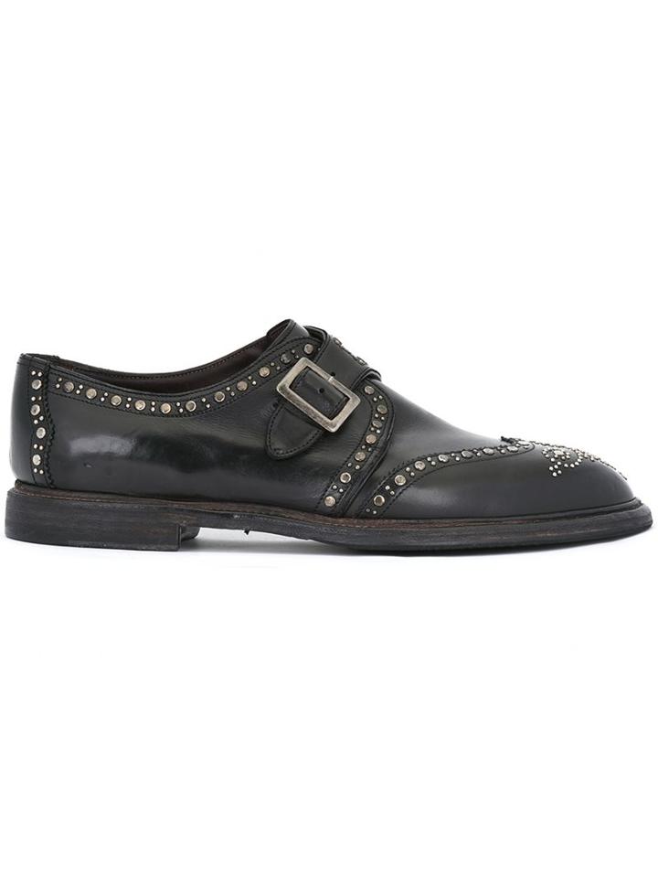 Dolce & Gabbana Studded Monk Shoes