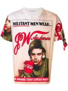 Jw Anderson Jwa Militant Print T-shirt - Multicolour