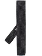 Canali Square-tip Tie - Blue