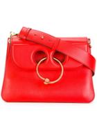 J.w.anderson Gold-tone Hardware Tote, Women's, Red, Calf Leather