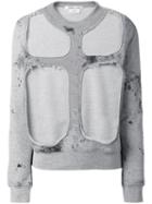 Comme Des Garçons - Layered Sweatshirt - Women - Cotton - S, Grey, Cotton