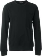 Blk Dnm Panelled Sweatshirt