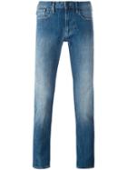 Armani Jeans Slim Fit Jeans, Men's, Size: 34, Blue, Cotton/spandex/elastane