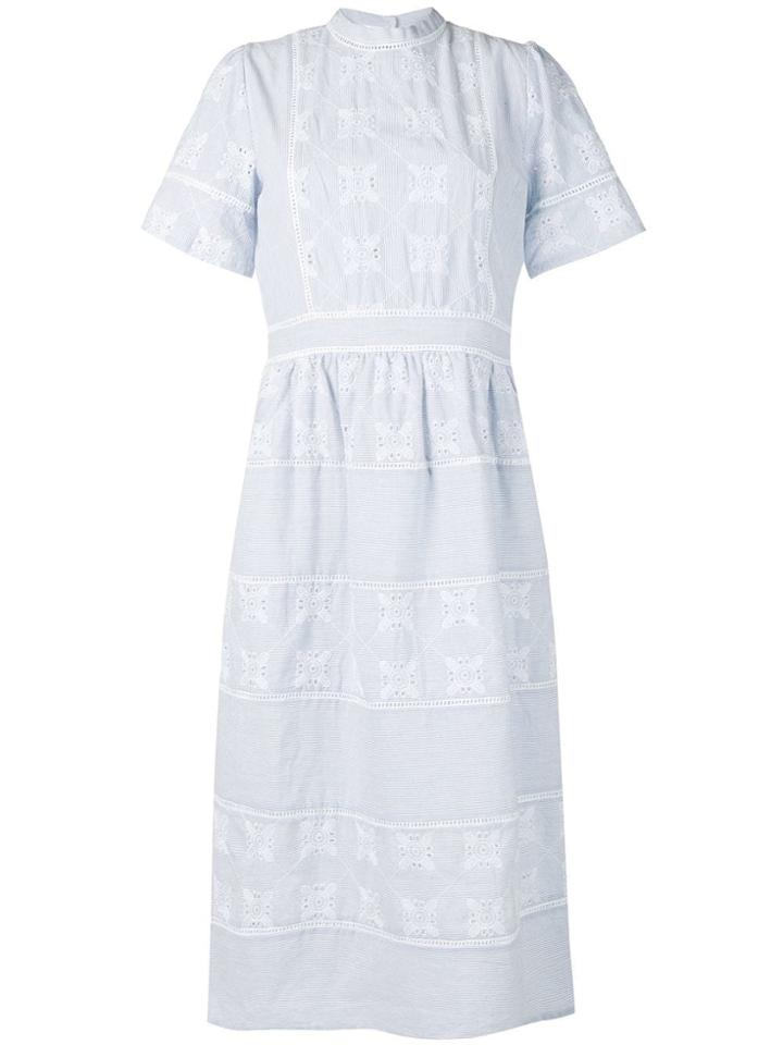Cotélac Lace Dress - Blue