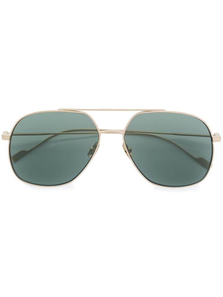Saint Laurent Eyewear Aviator Sunglasses - Metallic