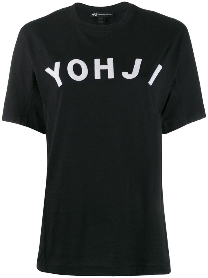 Y-3 Logo Patch T-shirt - Black