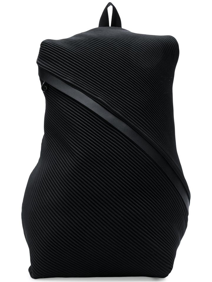 Pleats Please By Issey Miyake Pleated Backpack - Black