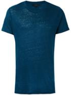 Iro Jaoui T-shirt, Men's, Size: Small, Blue, Linen/flax