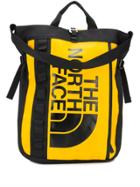The North Face Branded Backpack - Yellow