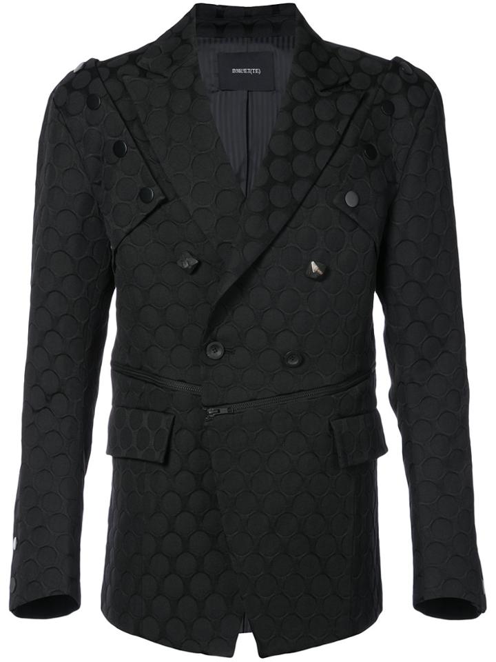 Bmuet(te) Removable Sleeves Jacket - Black