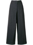 Demoo Parkchoonmoo Front Pleat Culottes - Grey