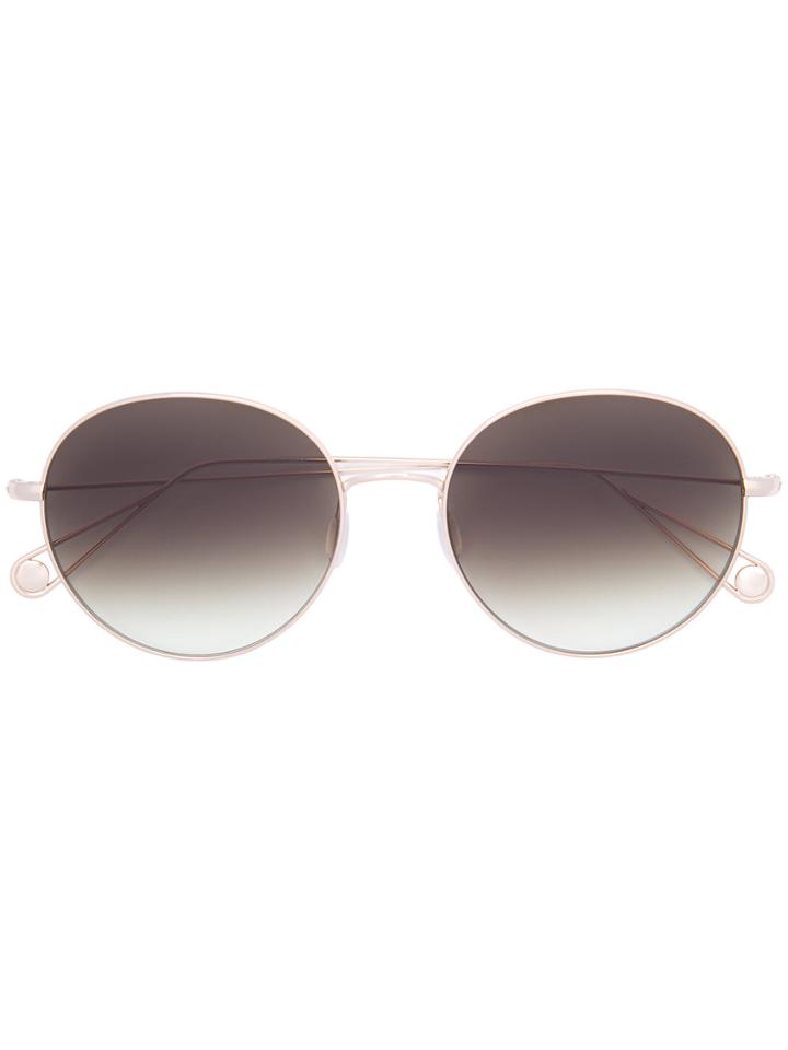 Garrett Leight Valencia Sunglasses - Metallic