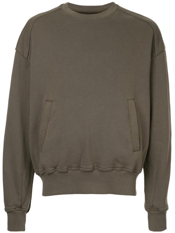 Juun.j Front Pockets Sweatshirt - Green