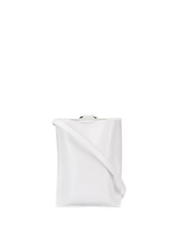 Venczel Pocket Cross Body Bag - White