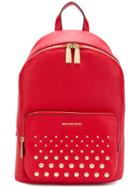 Michael Michael Kors Wythe Large Backpack - Red
