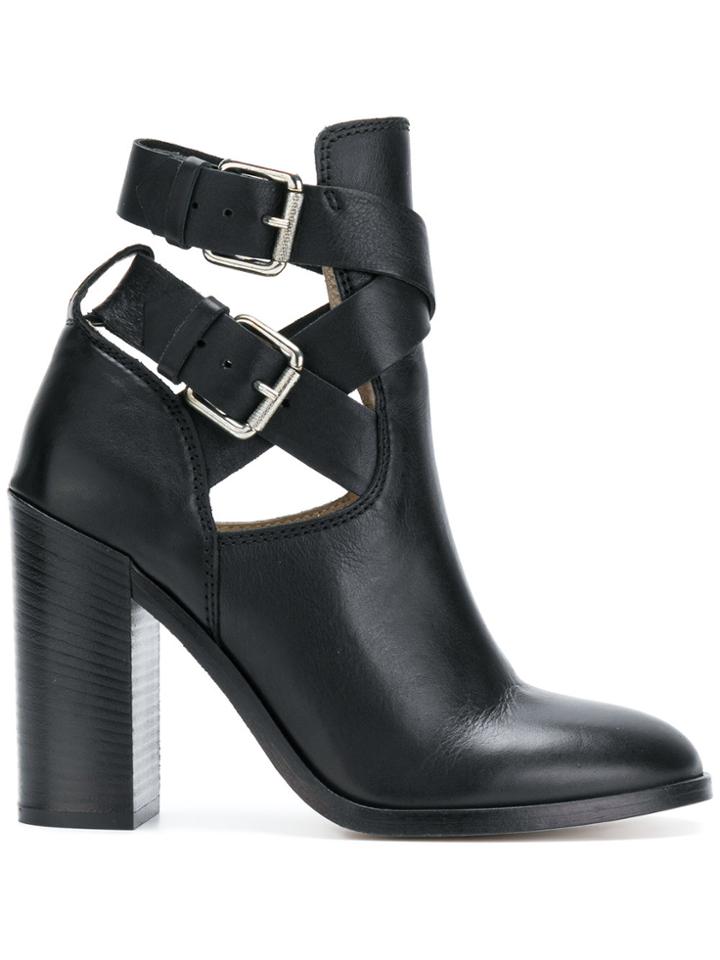 Diesel D-komb Heeled Boots - Black