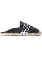 Dorothee Schumacher Embroidered Espadrille Mules - Black