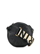 Stella Mccartney Mini Round Logo Bag - Black