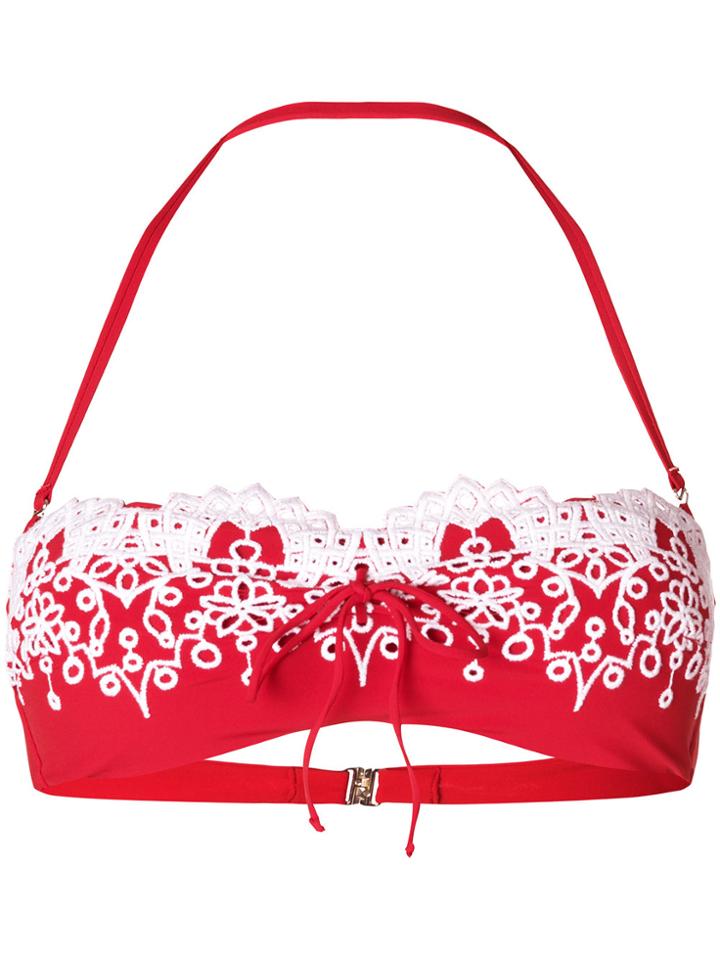 Ermanno Scervino Embroidered Bikini Top