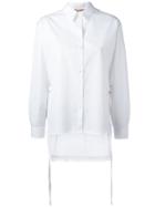 Nº21 Mesh Panel Shirt - White