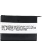 Calvin Klein Jeans Est. 1978 Printed Stripe Pouch Bag - Black