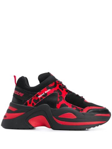 Naked Wolfe Track Platform Sneakers - Black