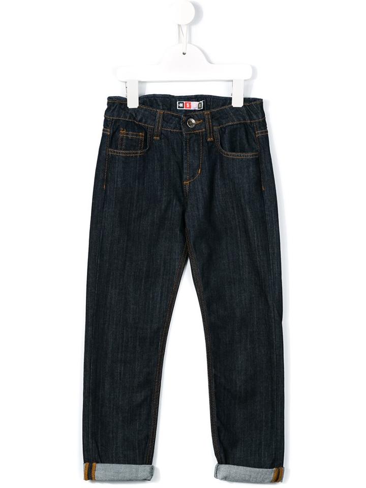 Msgm Kids Straight-leg Jeans, Boy's, Size: 12 Yrs, Blue