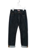 Msgm Kids Straight-leg Jeans, Boy's, Size: 12 Yrs, Blue
