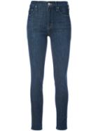 Mother - High Waisted Looker Jeans - Women - Cotton/polyester/spandex/elastane - 29, Blue, Cotton/polyester/spandex/elastane