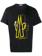 Moncler Graphic M Logo T-shirt - Black