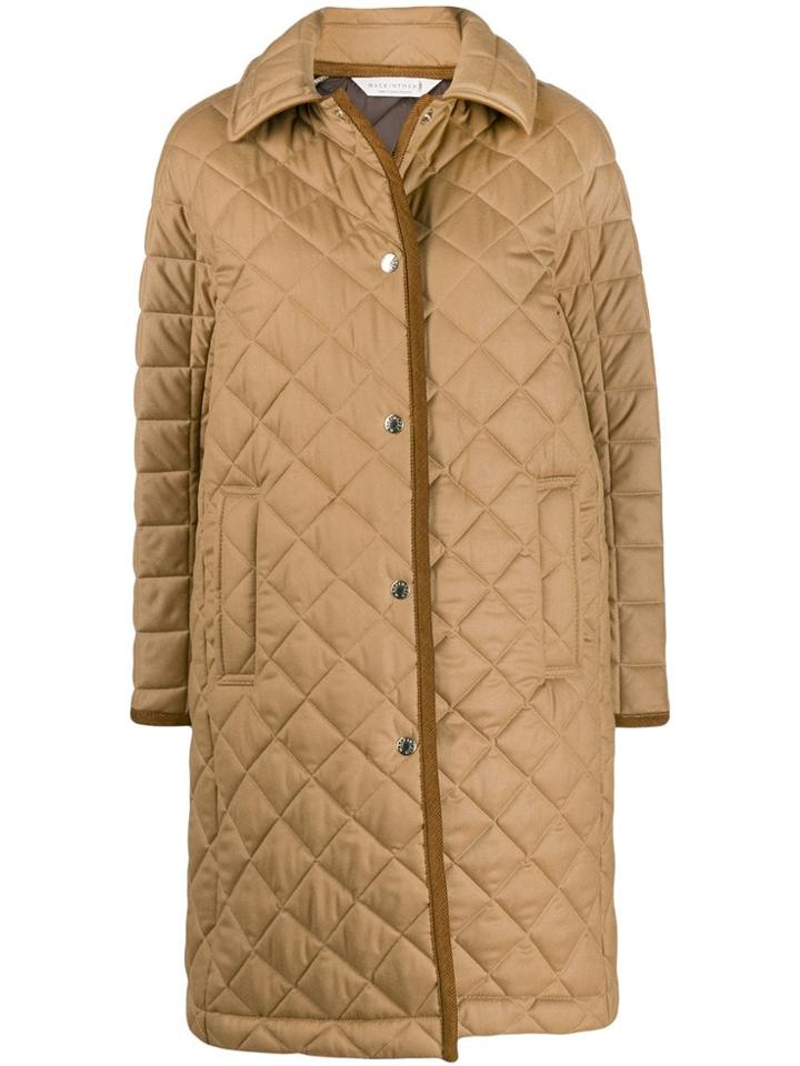 Mackintosh Rhynie Quilted Coat - Brown