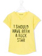Zadig & Voltaire Rockstar T-shirt, Girl's, Size: 16 Yrs, Yellow/orange