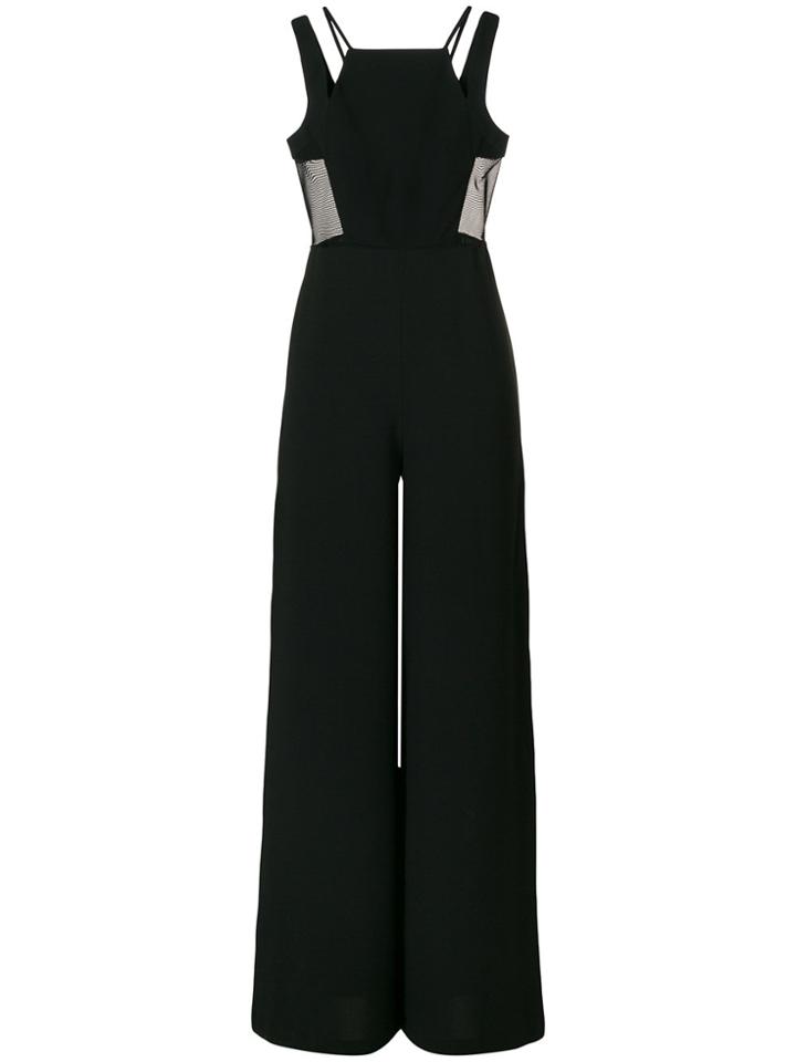 Marc Ellis Sleeveless Wide Leg Jumpsuit - Black