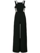 Marc Ellis Sleeveless Wide Leg Jumpsuit - Black
