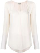 Forte Forte V-neck Blouse - Neutrals