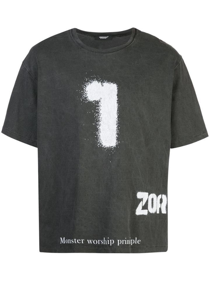 Undercover Distressed T-shirt - Grey