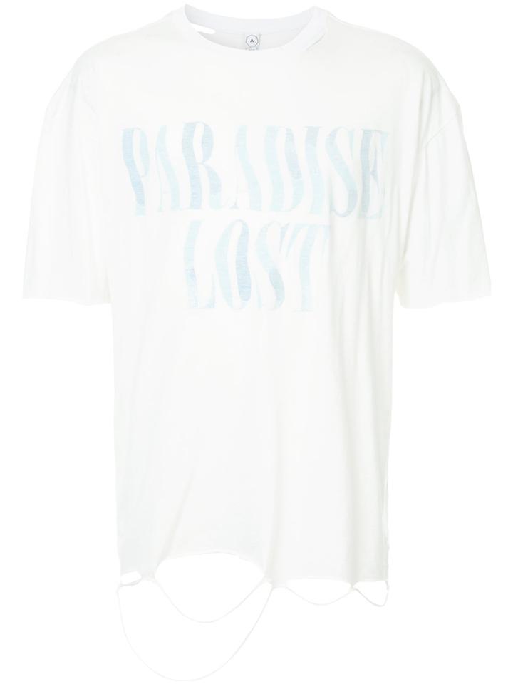 Alchemist Paradise Lost Print T-shirt - White
