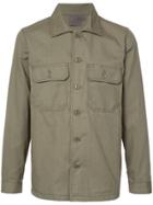 Naked And Famous Military Style Shirt - Green