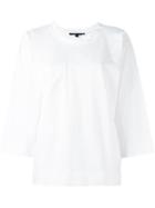 Sofie D'hoore Boxy Sweatshirt, Women's, Size: 40, White, Cotton